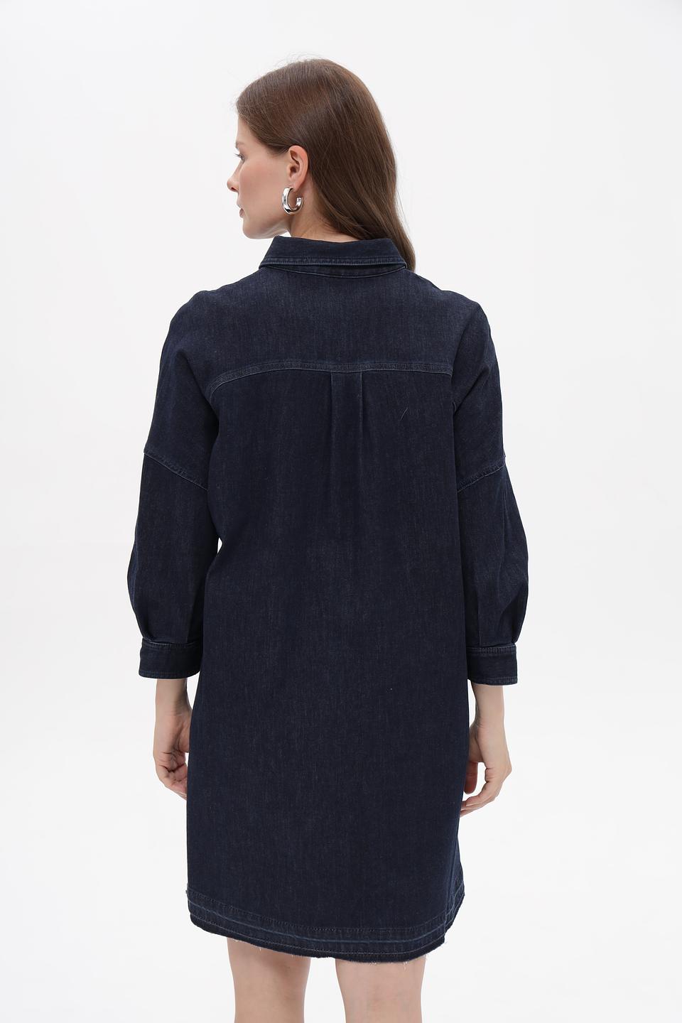 Платье-рубашка джинсовое Marc Cain