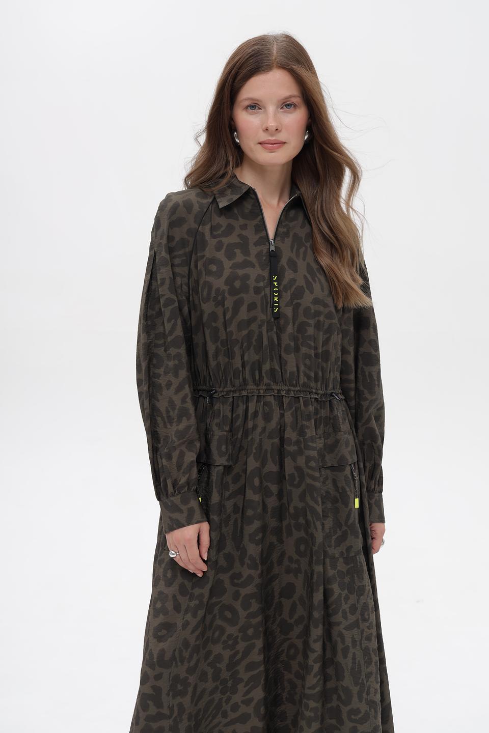 Платье Marc Cain Sports леопард