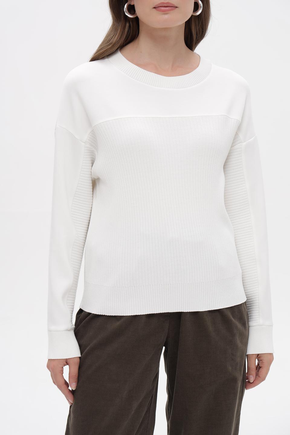 Пуловер Marc Cain с полосками