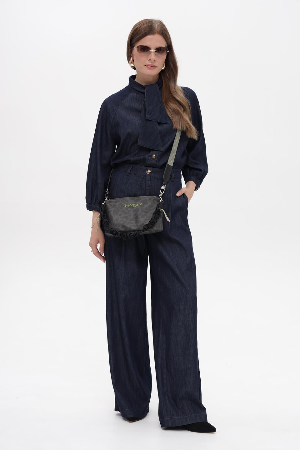 Сумка Marc Cain с леопардовым принтом