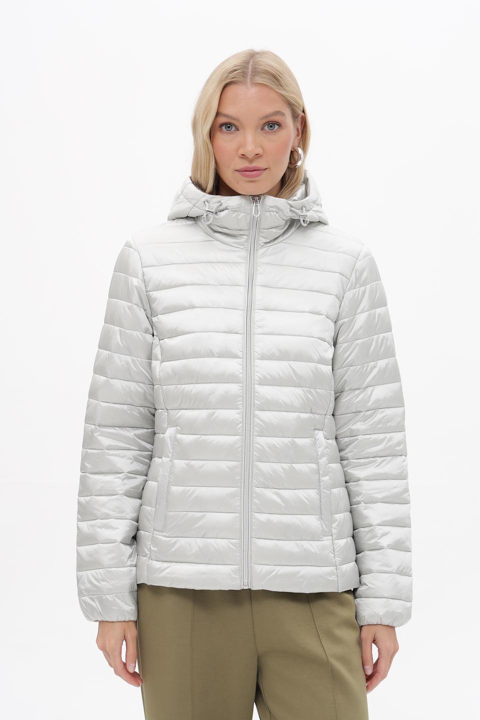 Куртка Tom Tailor серебристая