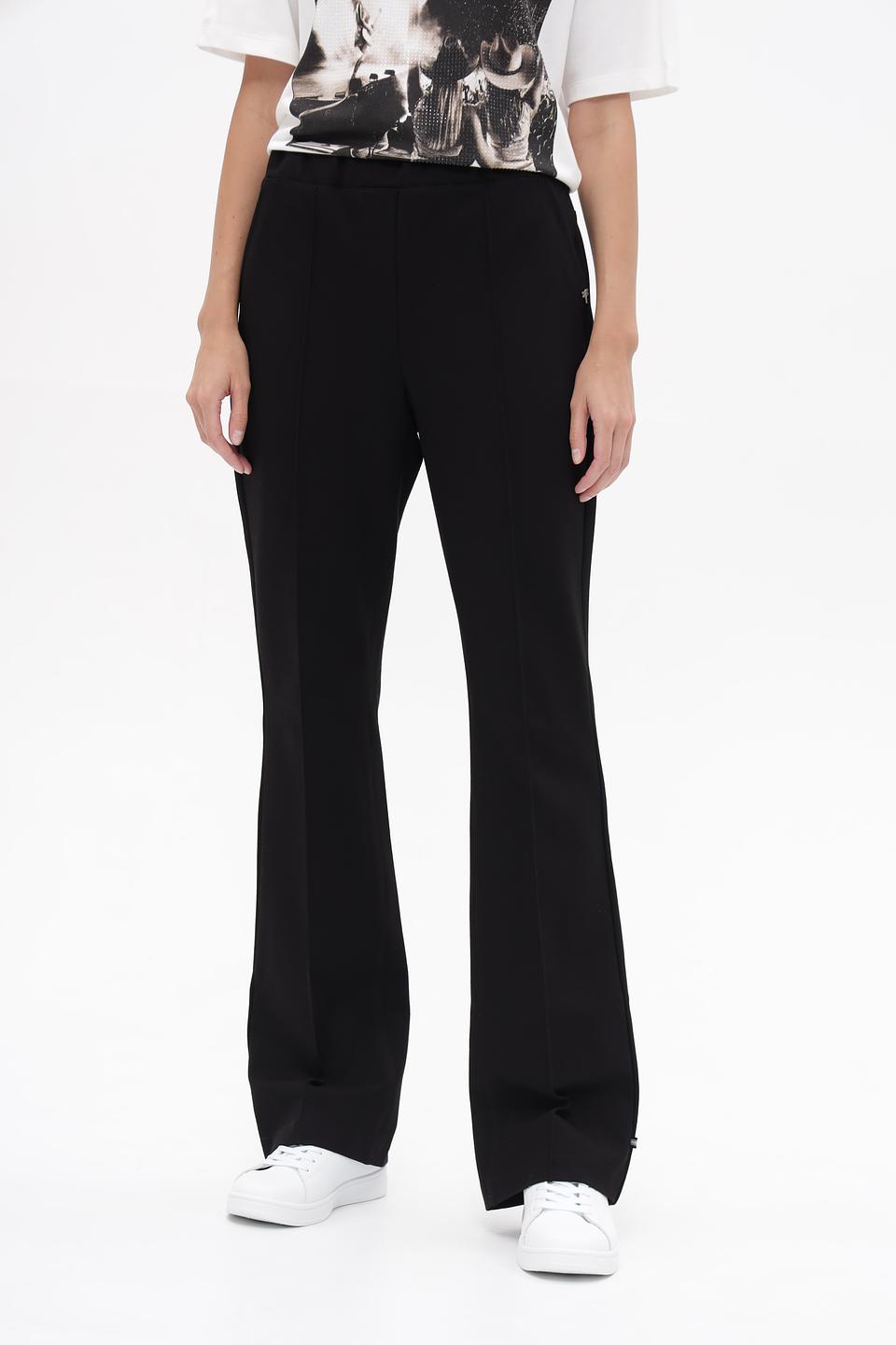 Брюки Ppep клеш черные