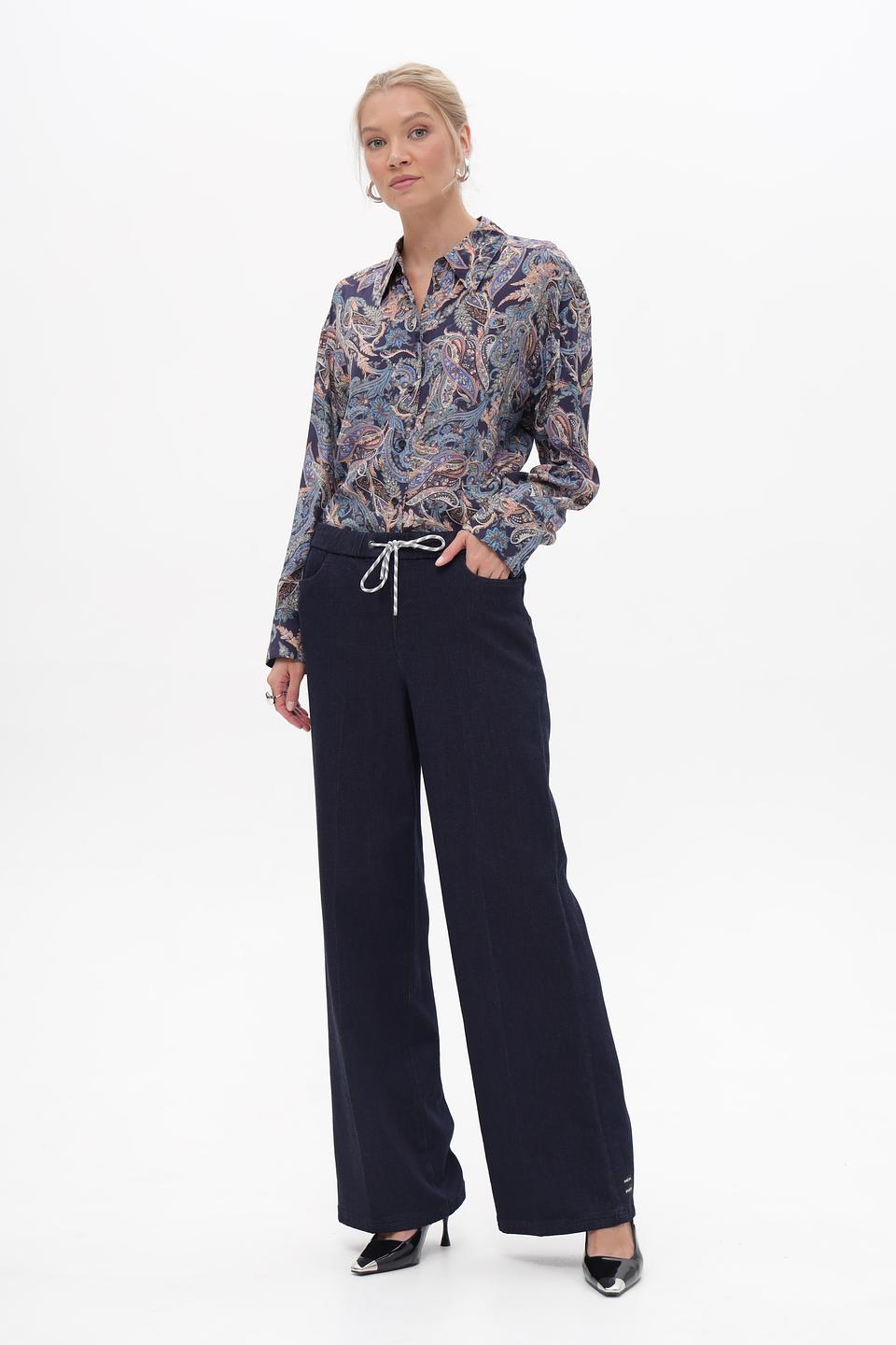 Блуза Marc Aurel с принтом пейсли