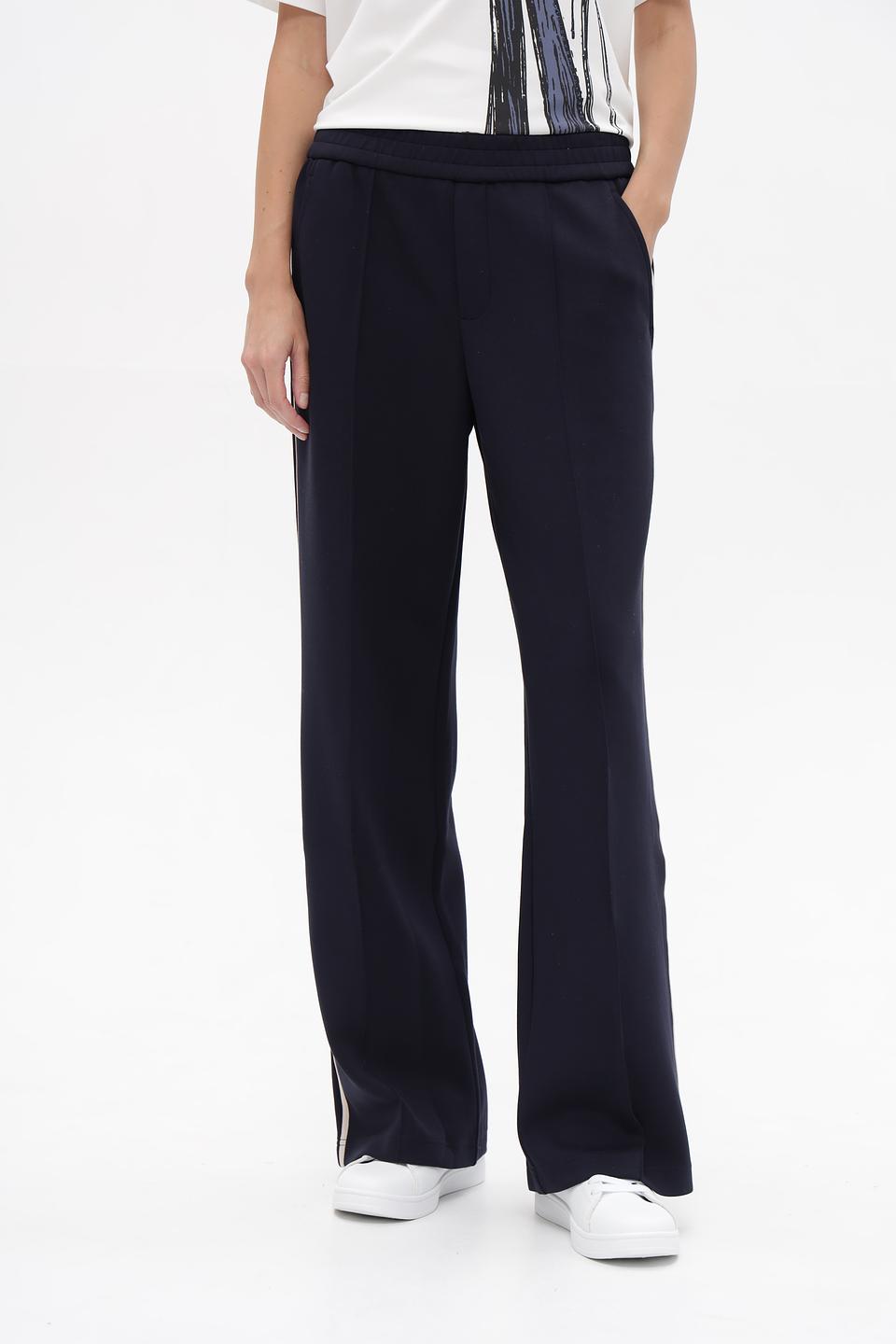 Брюки клёш Oui с полосками