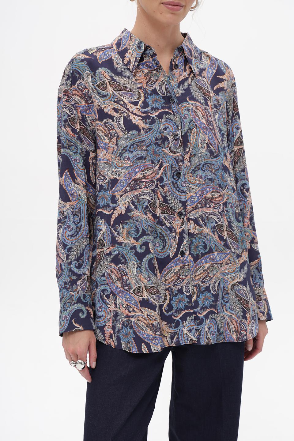 Блуза Marc Aurel с принтом пейсли