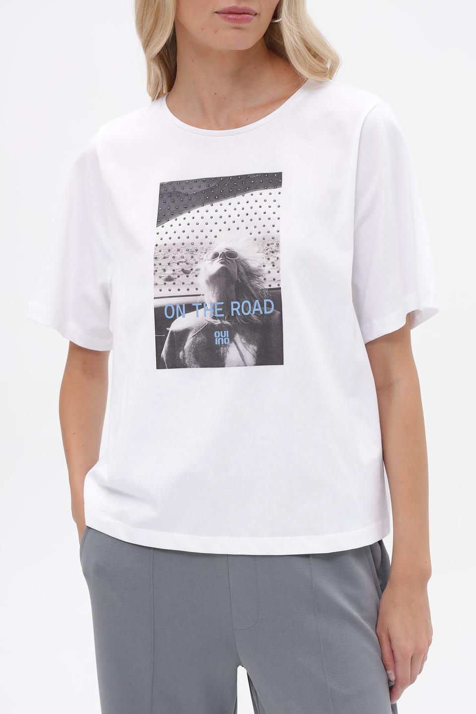 Футболка Oui с принтом