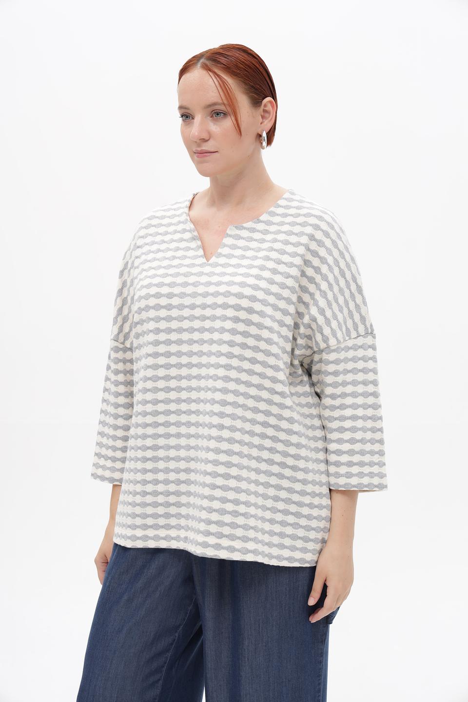 Пуловер Frapp с геометрическим принтом