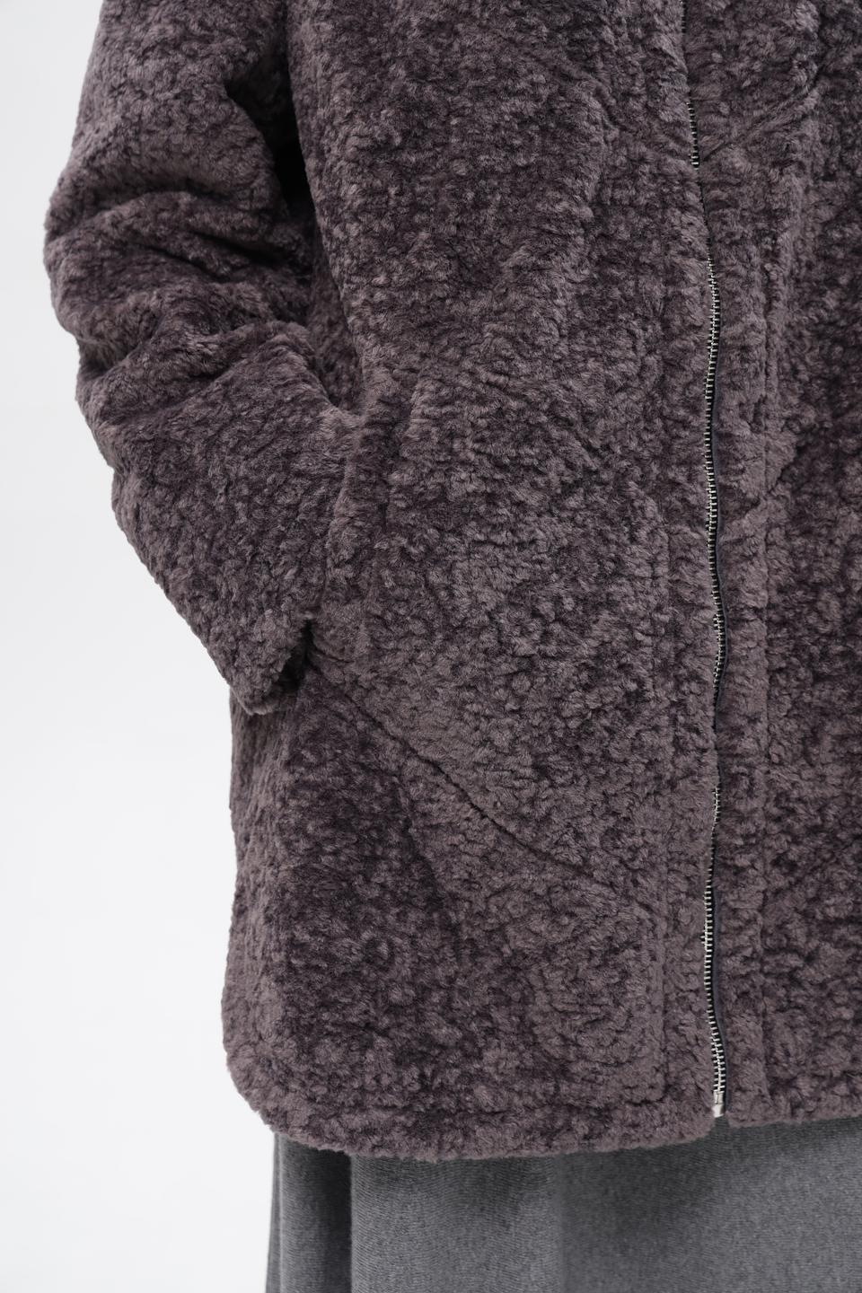 Шуба Electra style серая