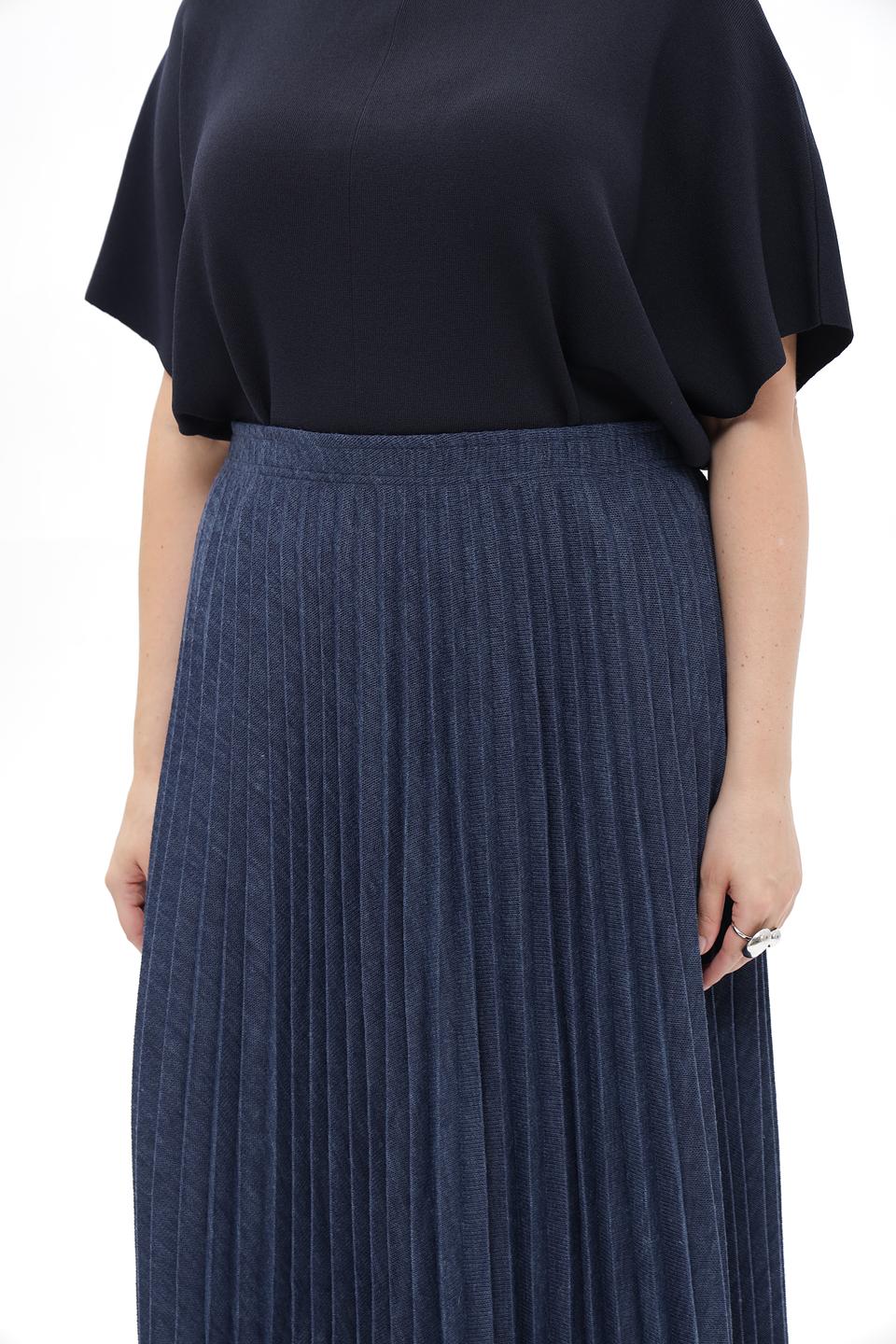Юбка Margittes плиссированная синяя