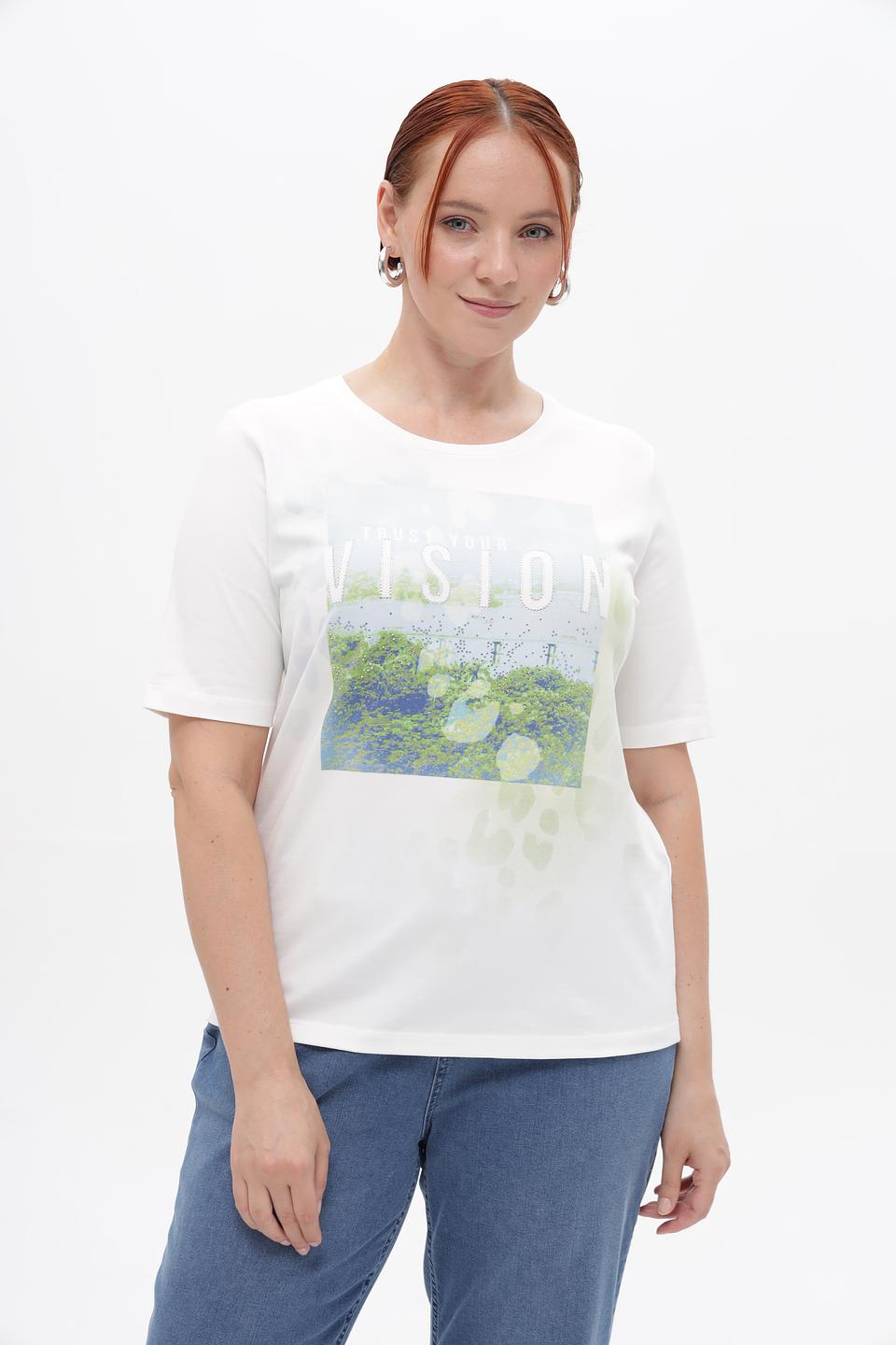 Футболка Rabe collection с принтом