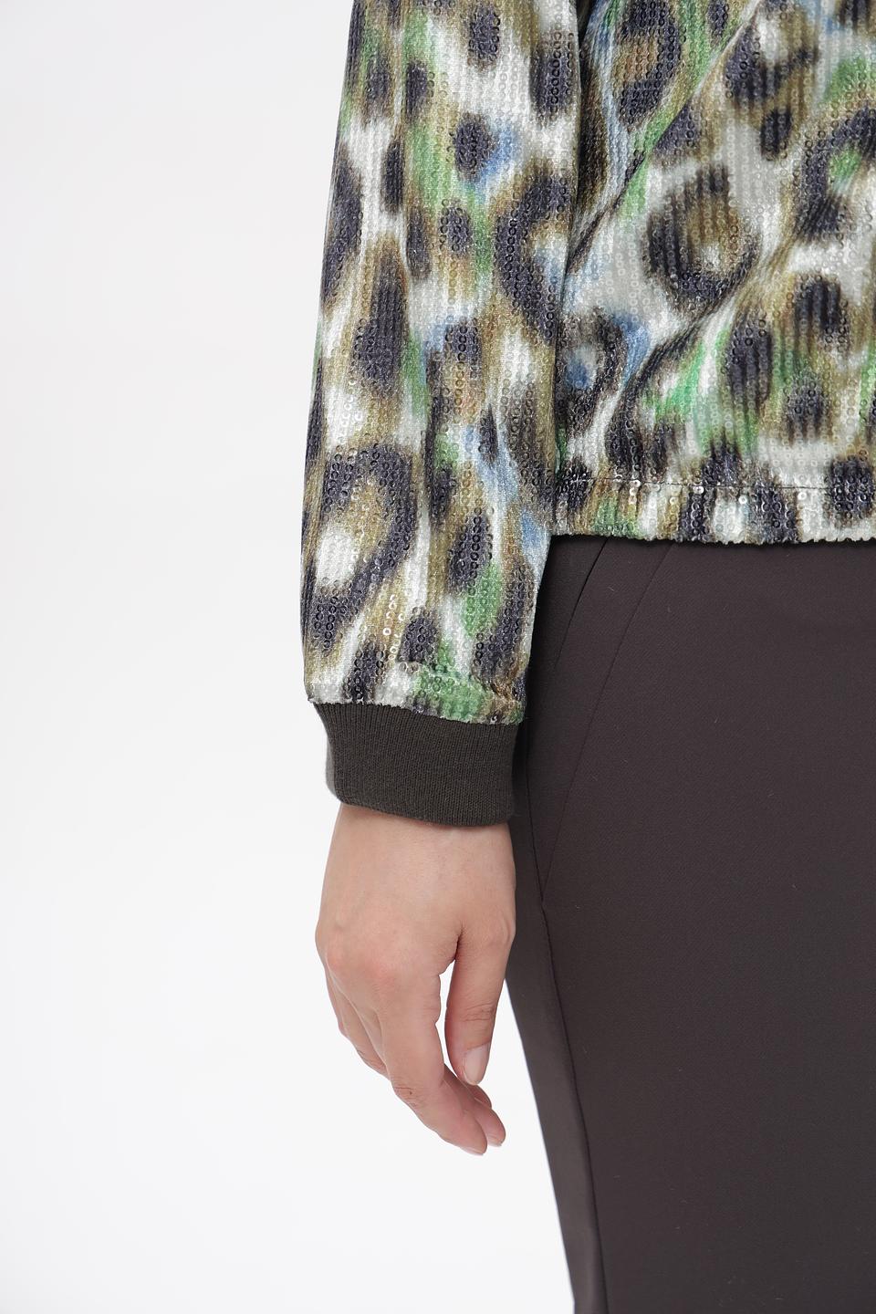 Жакет Rabe collection с леопардовым принтом