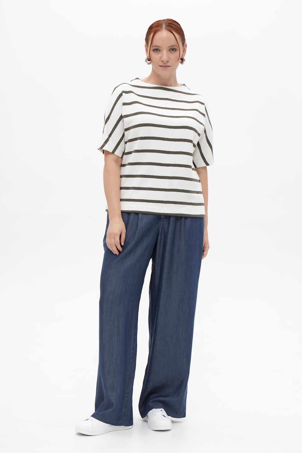 Пуловер Rabe collection в полоску