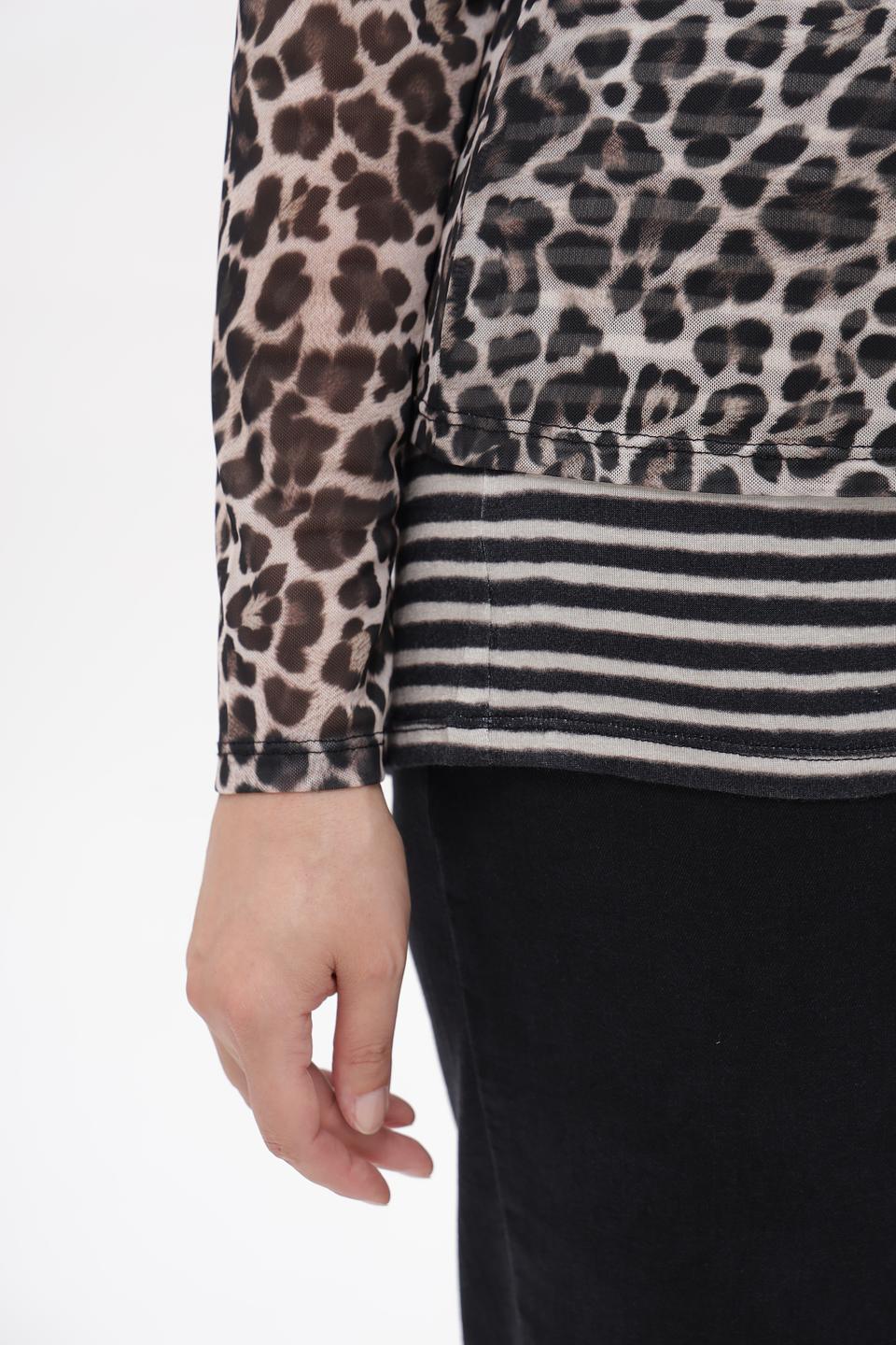 Блузка Marc Aurel с леопардовым принтом
