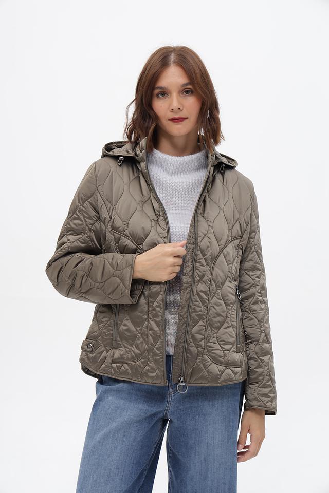 Куртка Betty Barclay стеганая оливковая