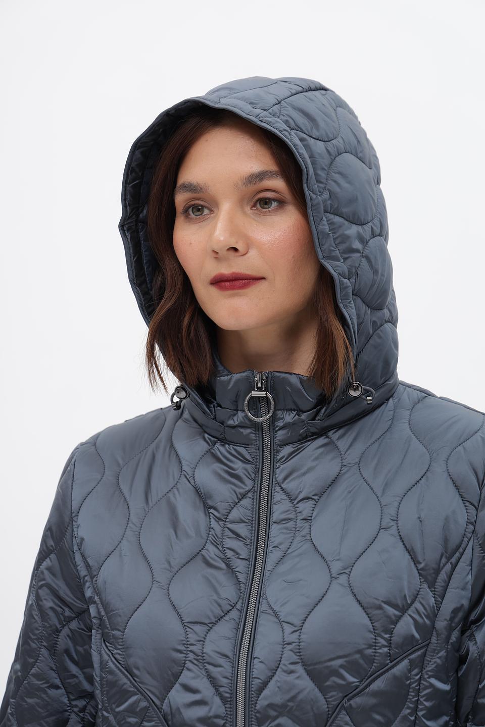 Куртка Betty Barclay стеганая серая