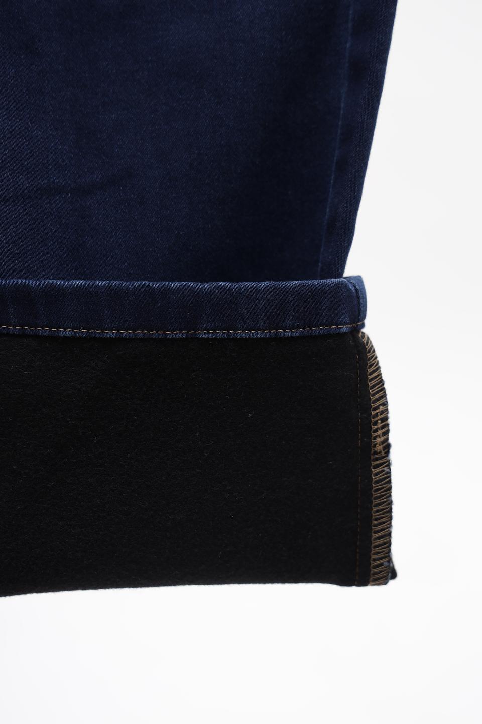 Джинсы Ppep прямые темно-синие