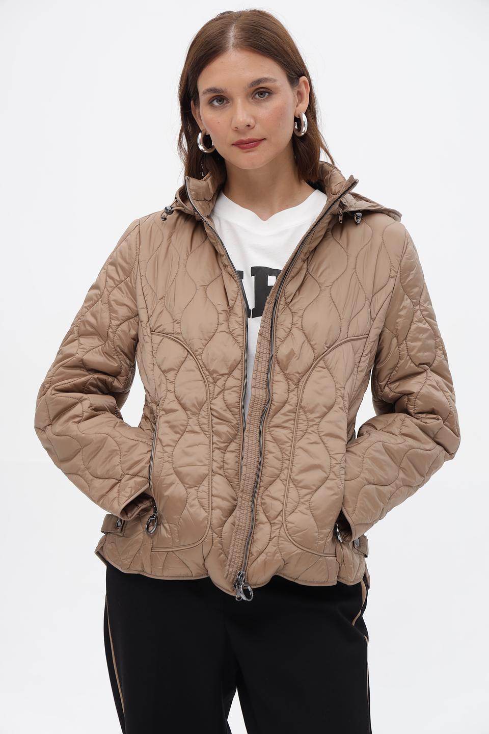 Куртка Betty Barclay стеганая бежевая