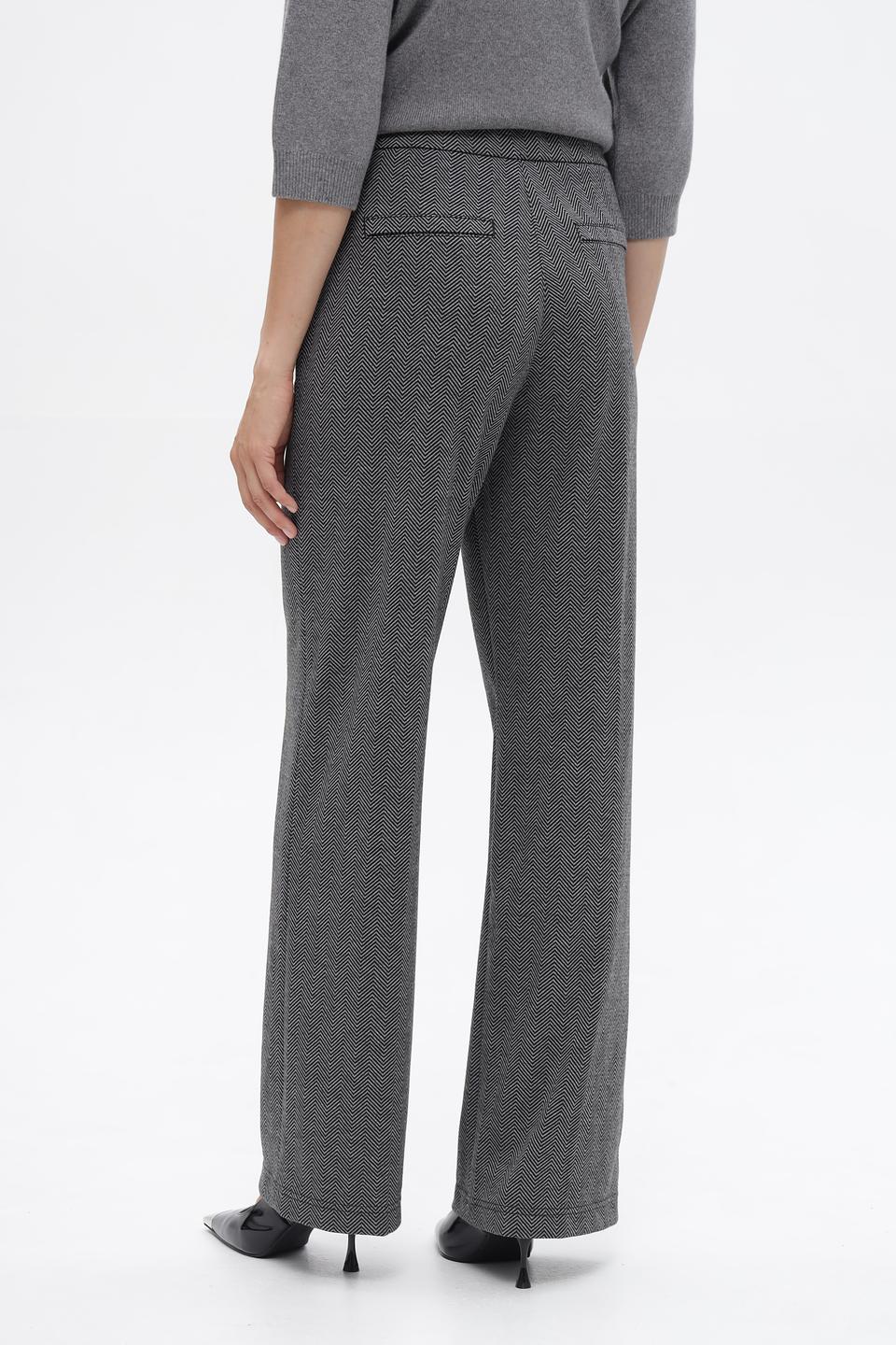 Брюки Angels в клетку серые