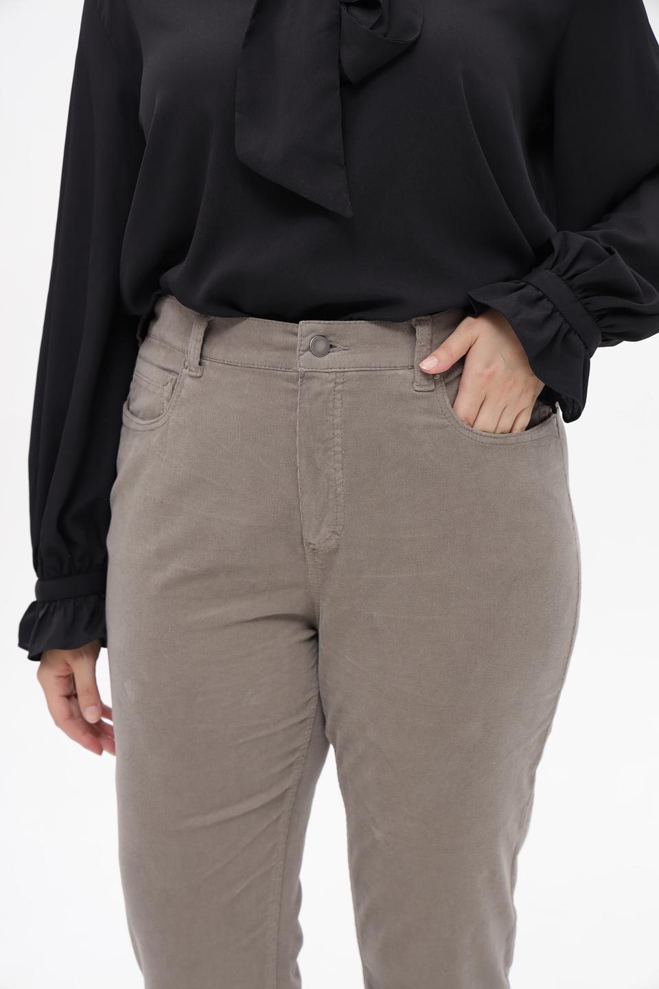 Брюки Anna Montana прямые, серые