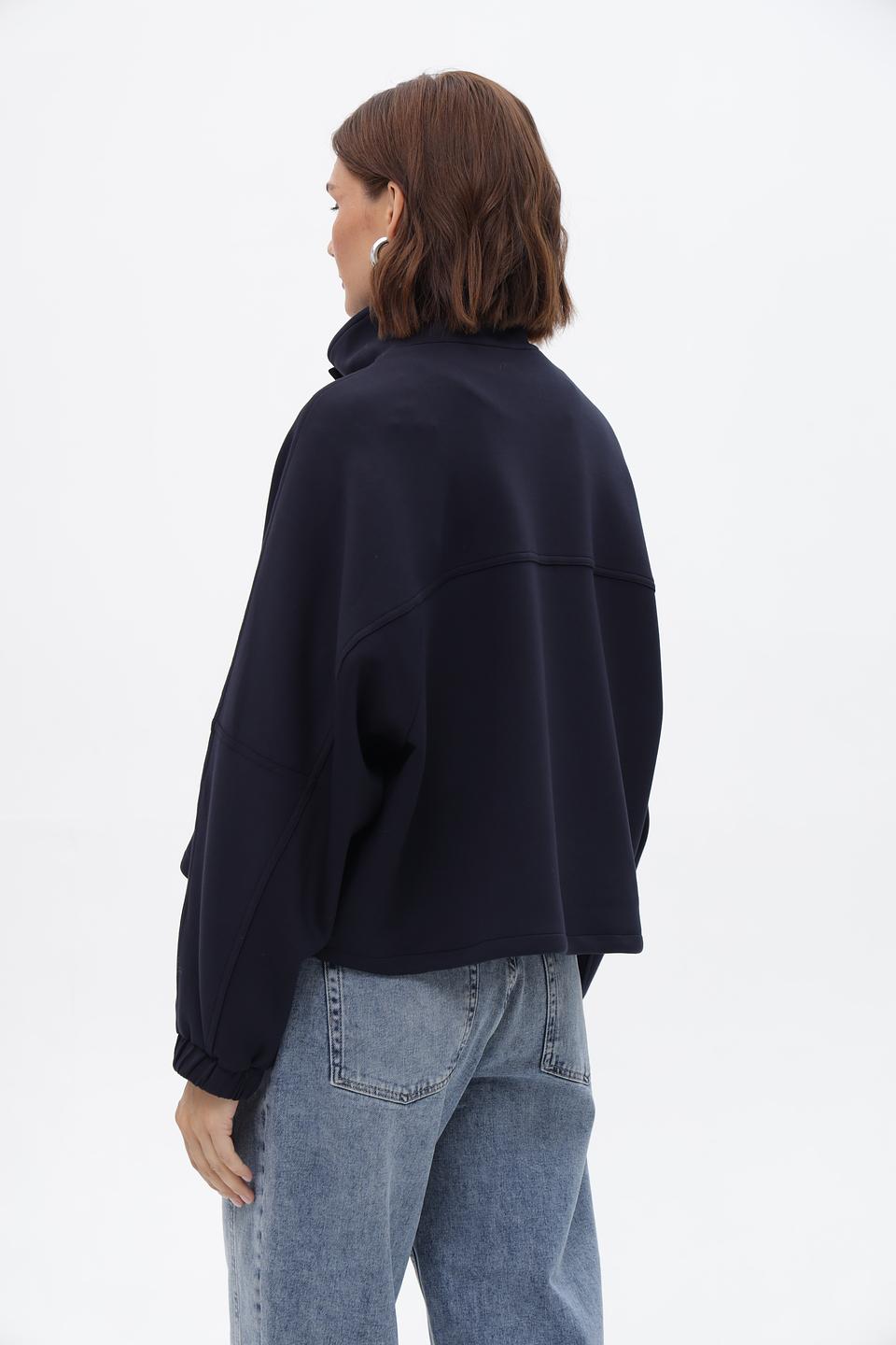 Жакет Oui темно-синий