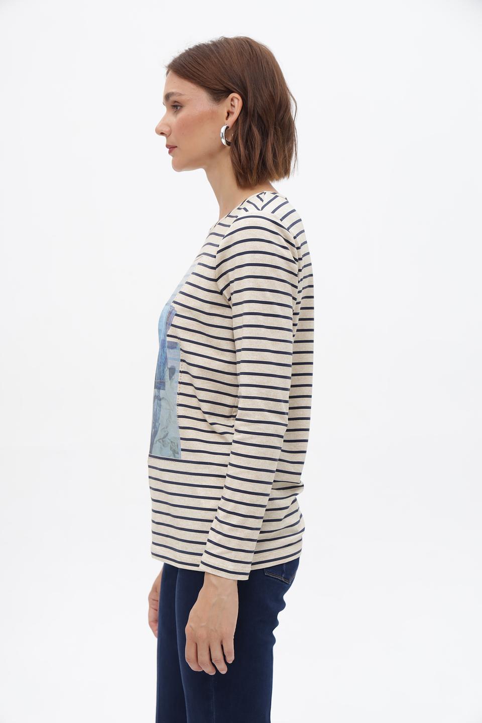 Футболка Bianca с принтом