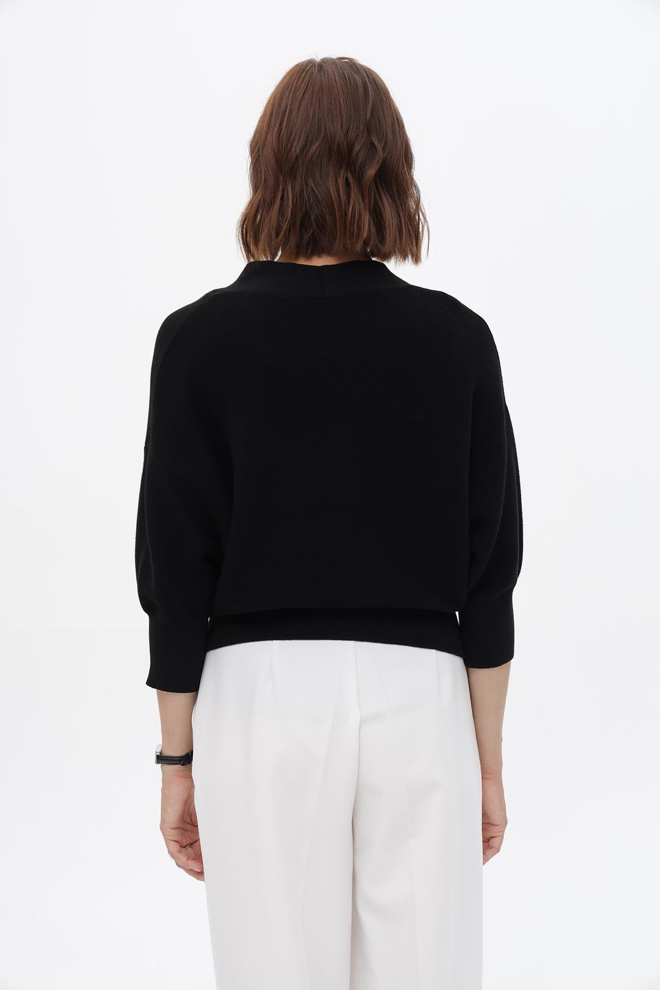 Жакет Monari чёрный с пуговицами