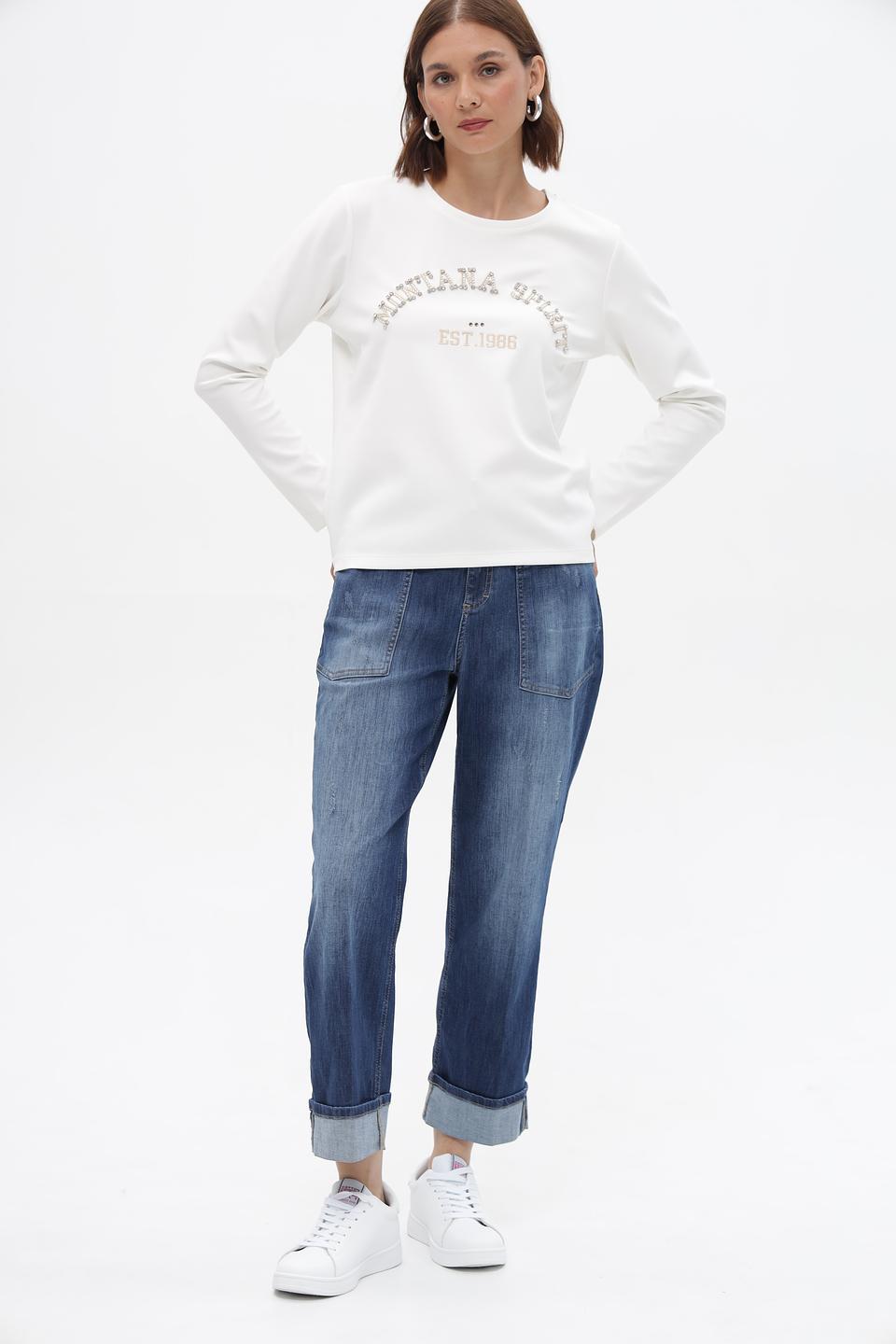 Пуловер Monari с логотипом