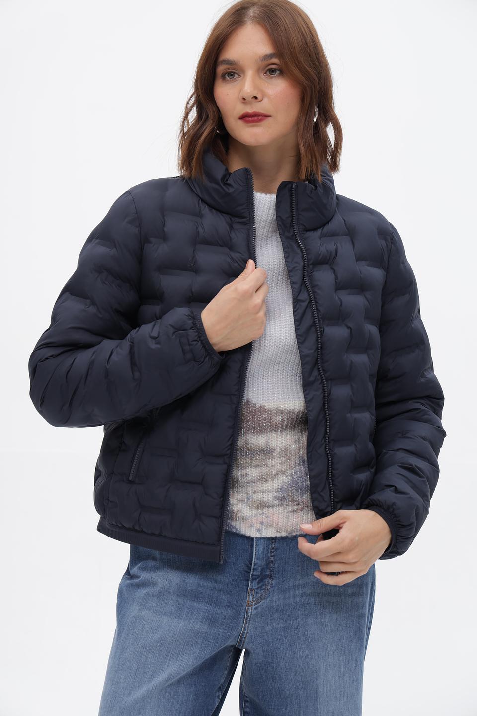 Куртка Bugatti стеганая темно-синяя