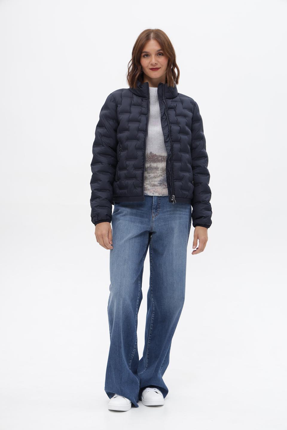 Куртка Bugatti стеганая темно-синяя