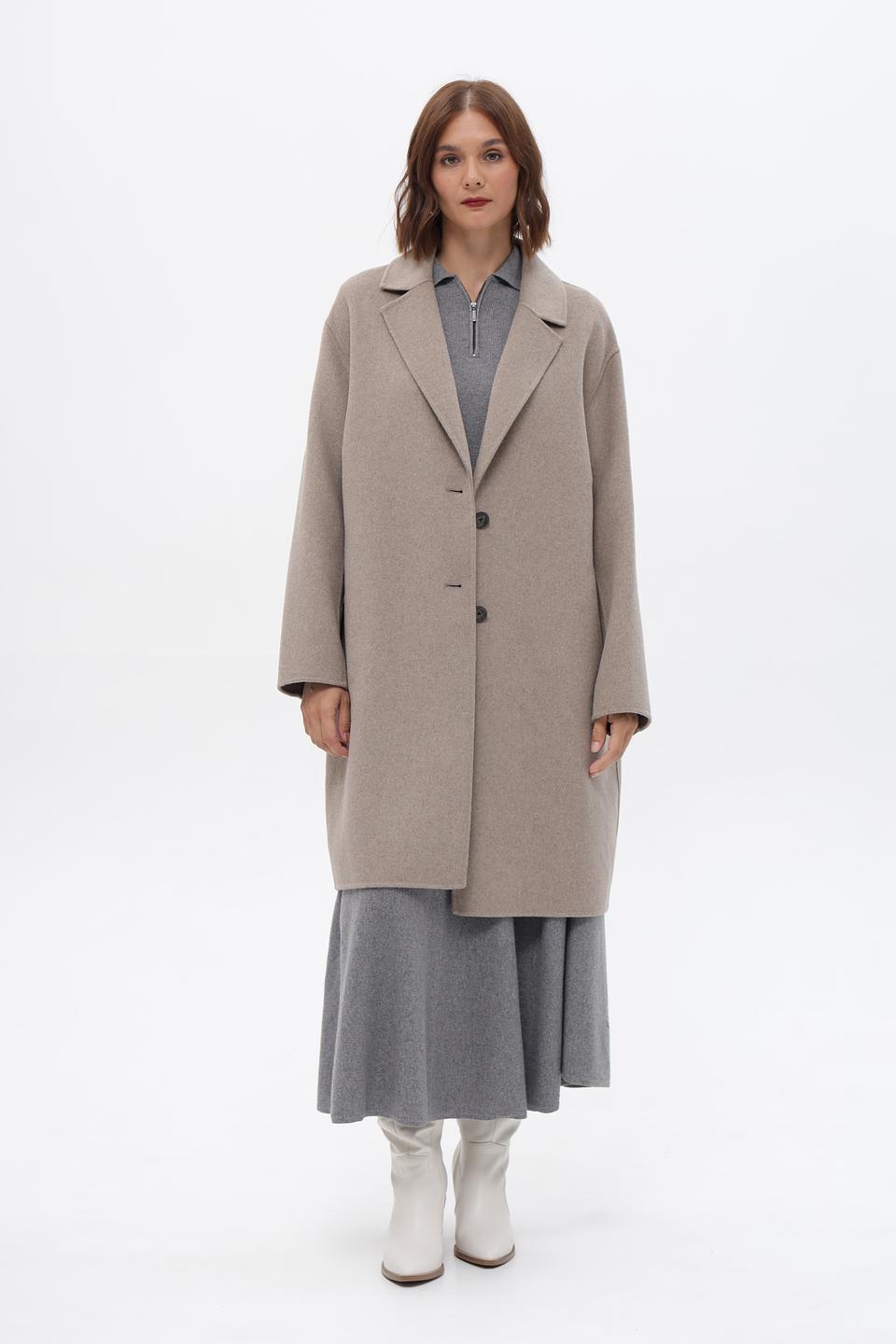 Пальто Bugatti бежевое