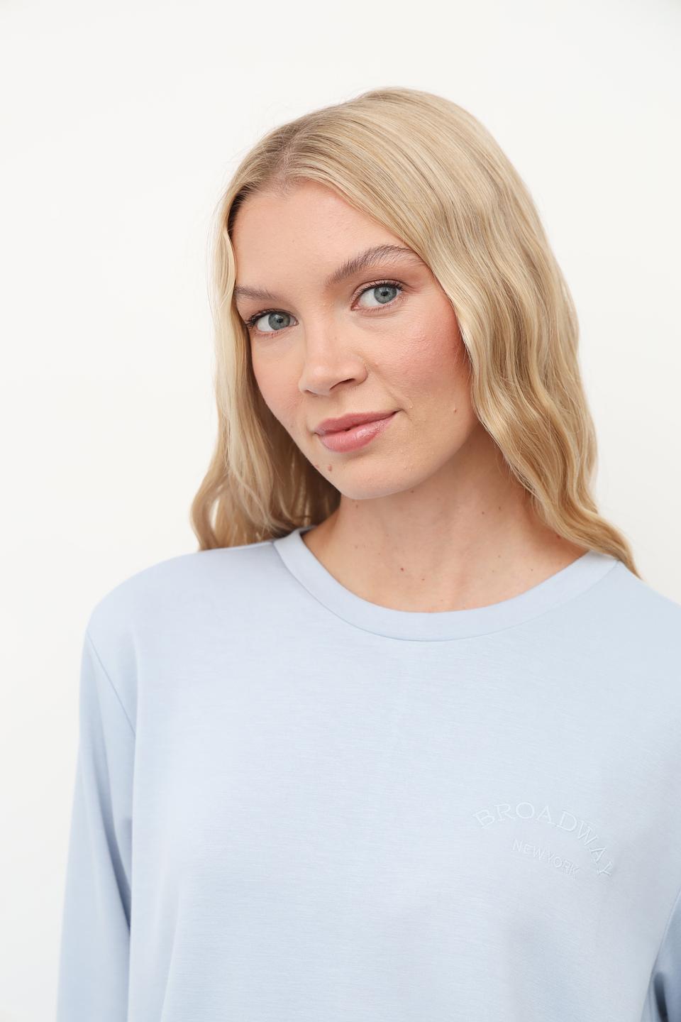 Пуловер Broadway New York голубой