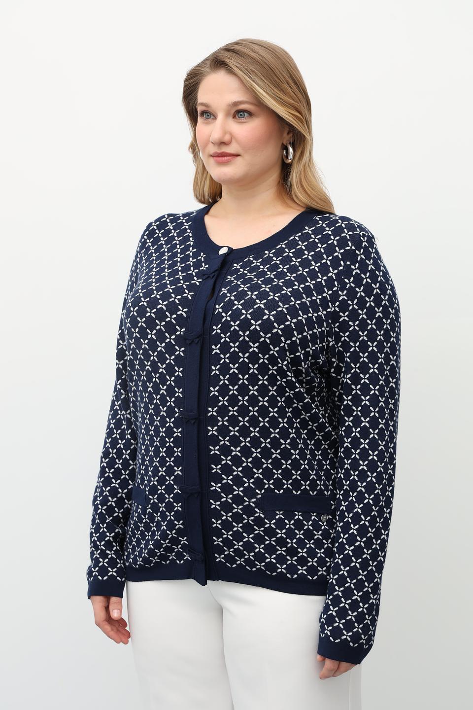 Жакет Gollehaug с геометрическим узором
