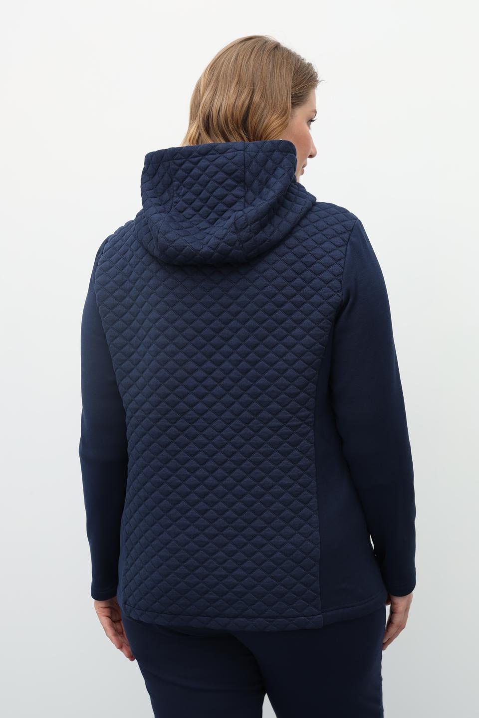 Жакет Olsen стеганый синий