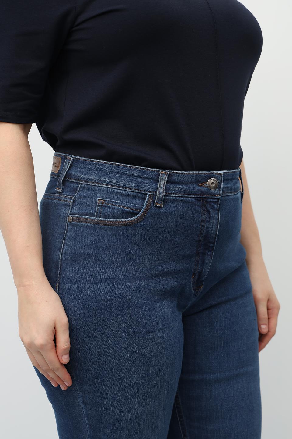 Джинсы Olsen с подворотами