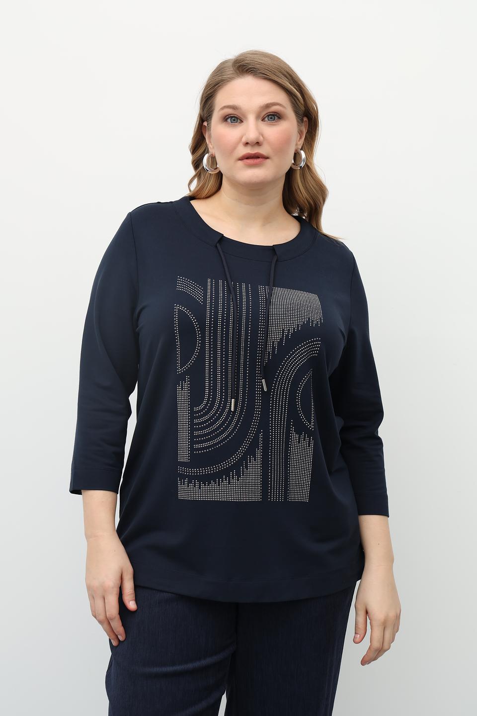 Блузка Via Appia с вышивкой