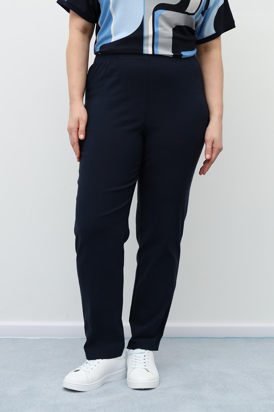 Брюки Via Appia DUE темно-синие