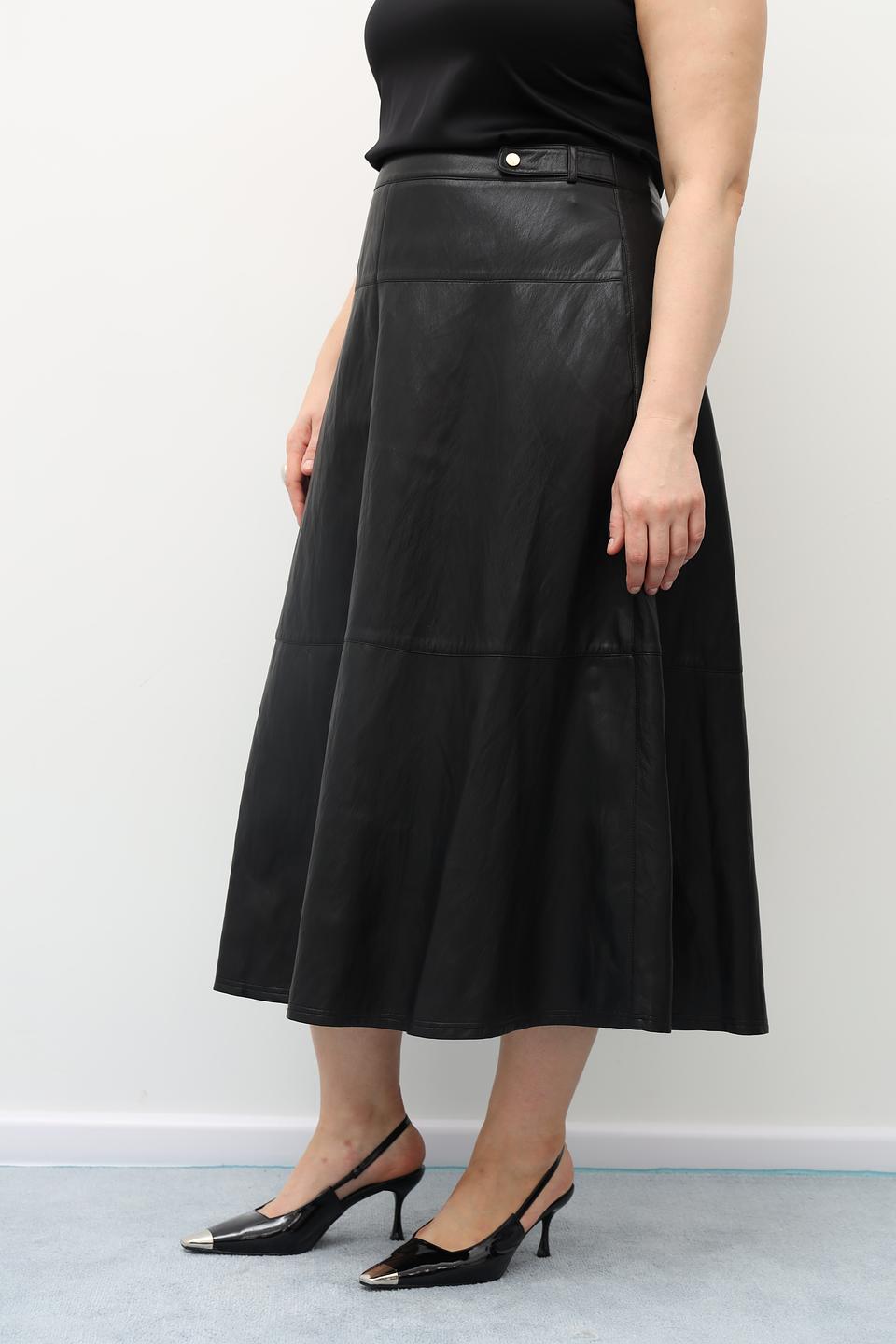 Юбка Catnoir кожа чёрная