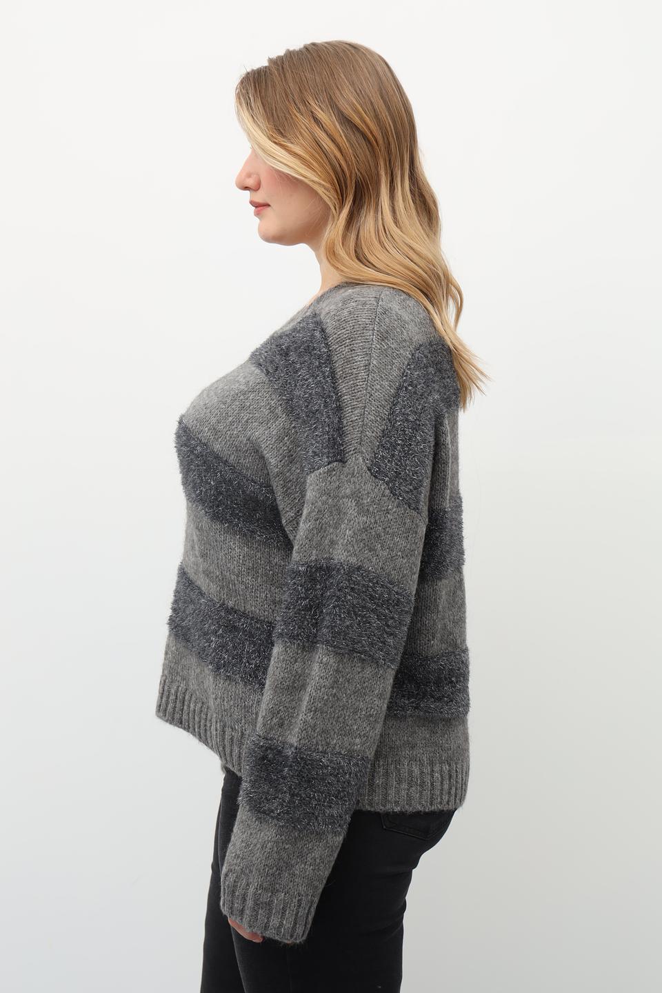 Пуловер Catnoir в полоску