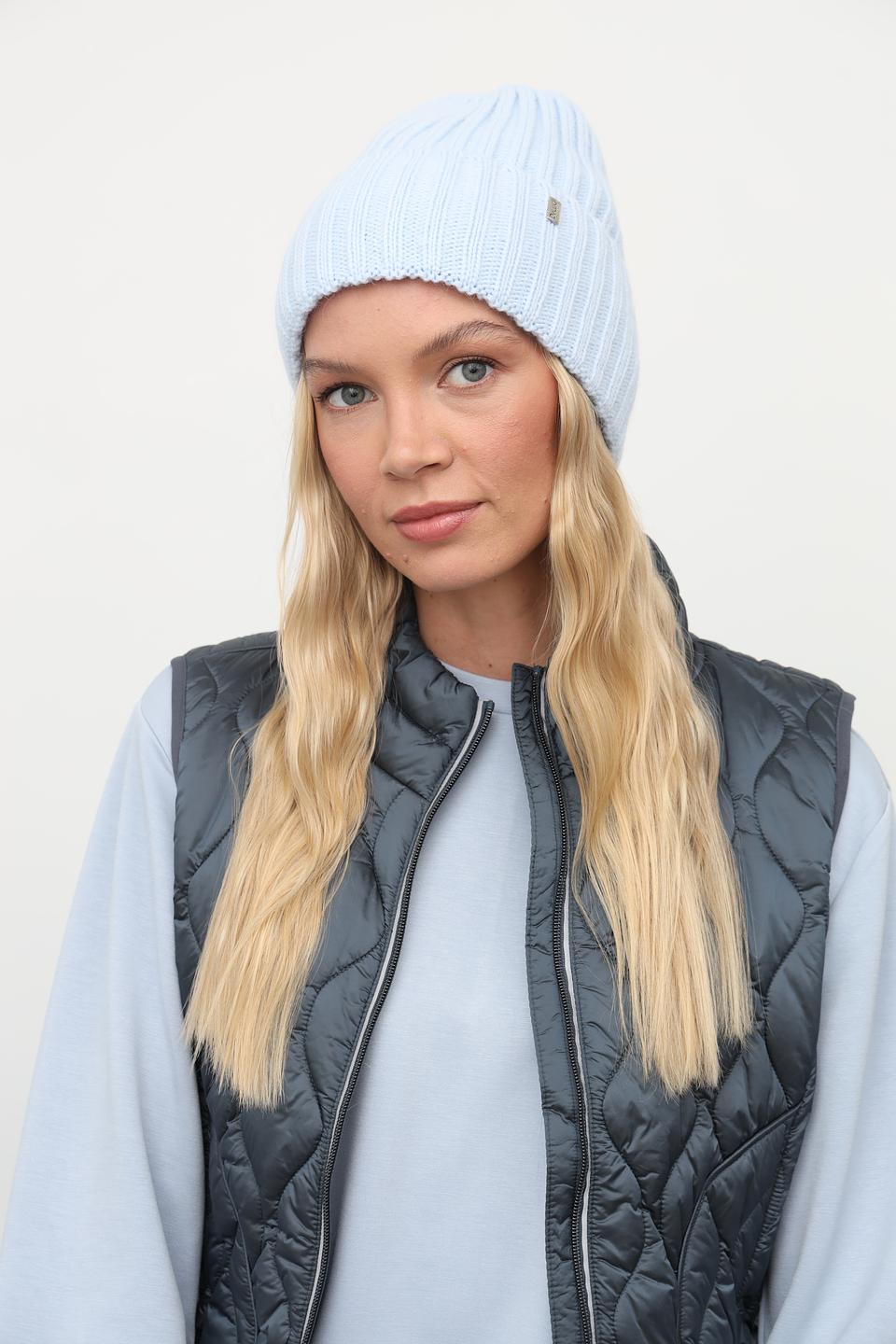 Шапка Julia Florenzi голубая