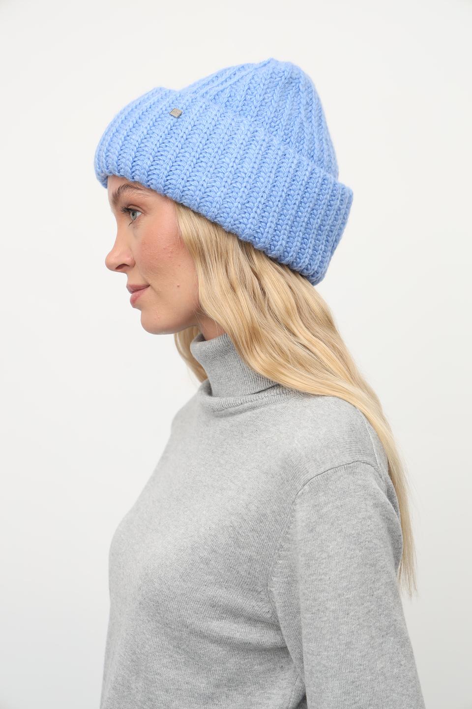 Шапка Julia Florenzi голубая
