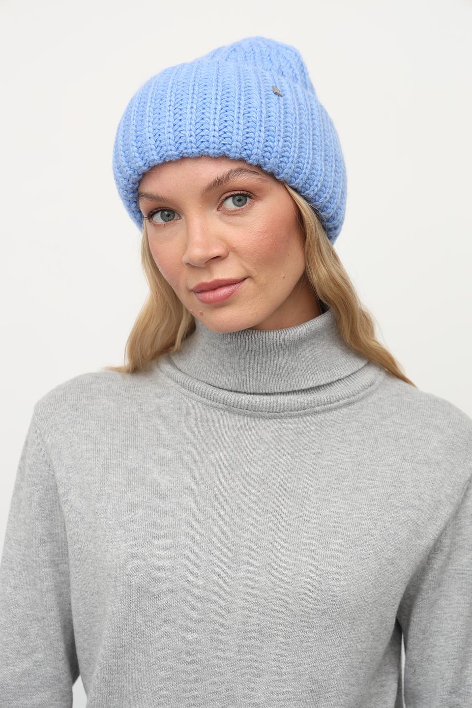 Шапка Julia Florenzi голубая
