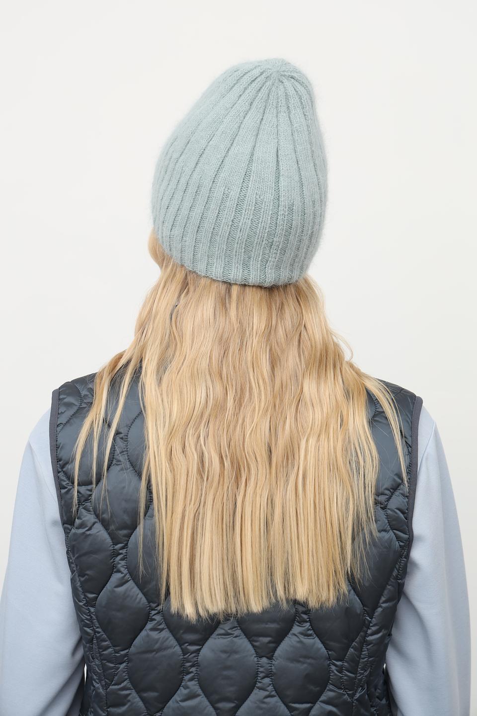 Шапка Julia Florenzi голубого цвета