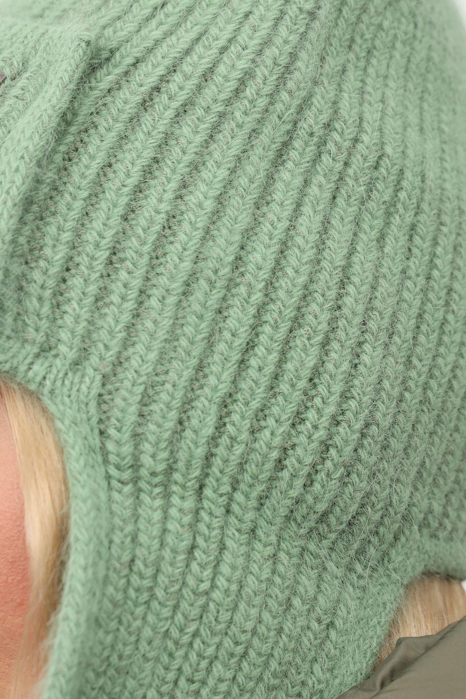 Шапка Julia Florenzi с ушами мятного цвета