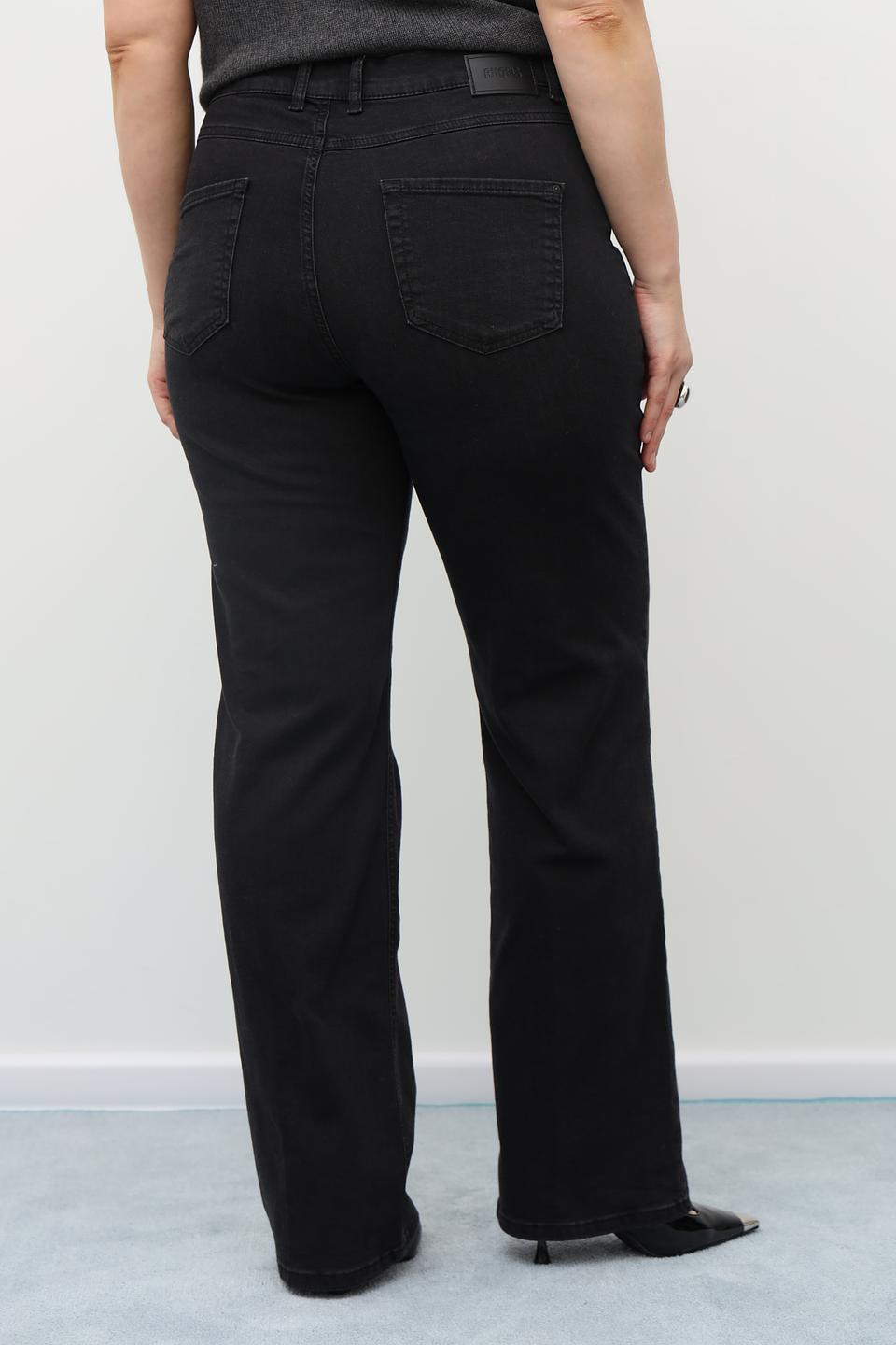 Джинсы Angels прямые чёрные