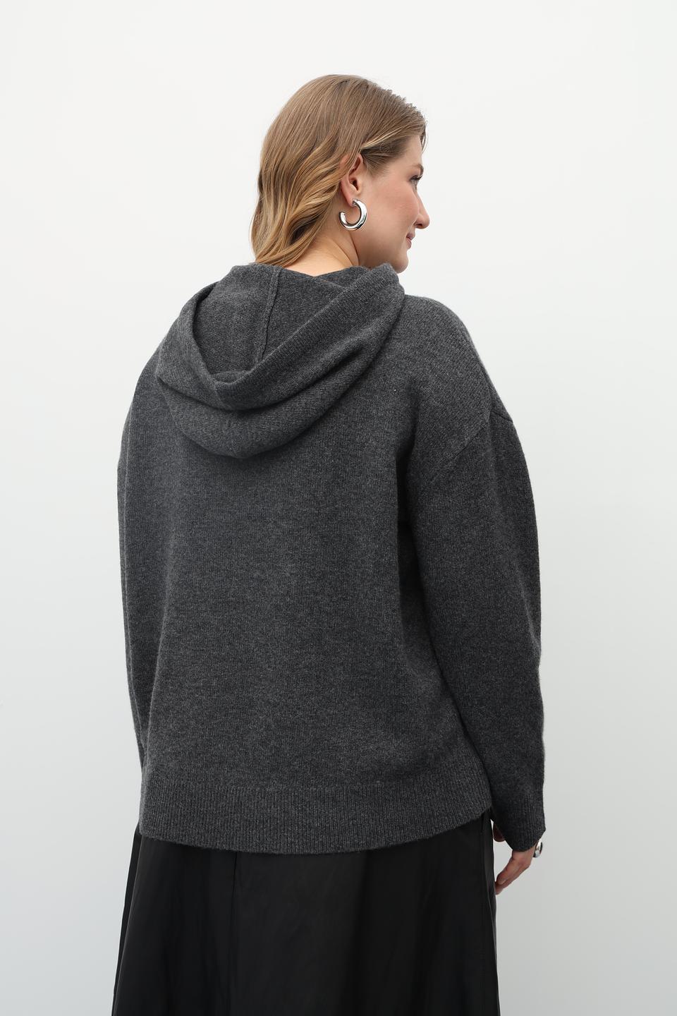 Пуловер с капюшоном Catnoir с логотипом