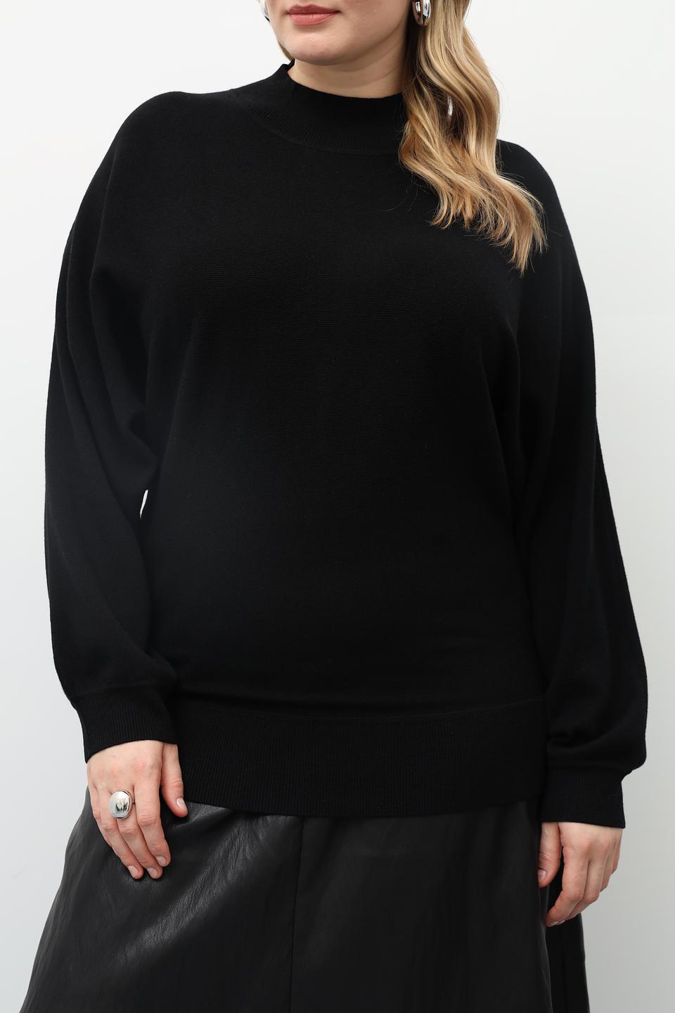 Пуловер Luisa Cerano черный