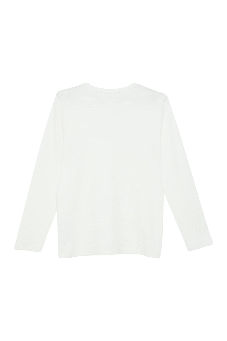 Детская футболка s.Oliver белая с принтом