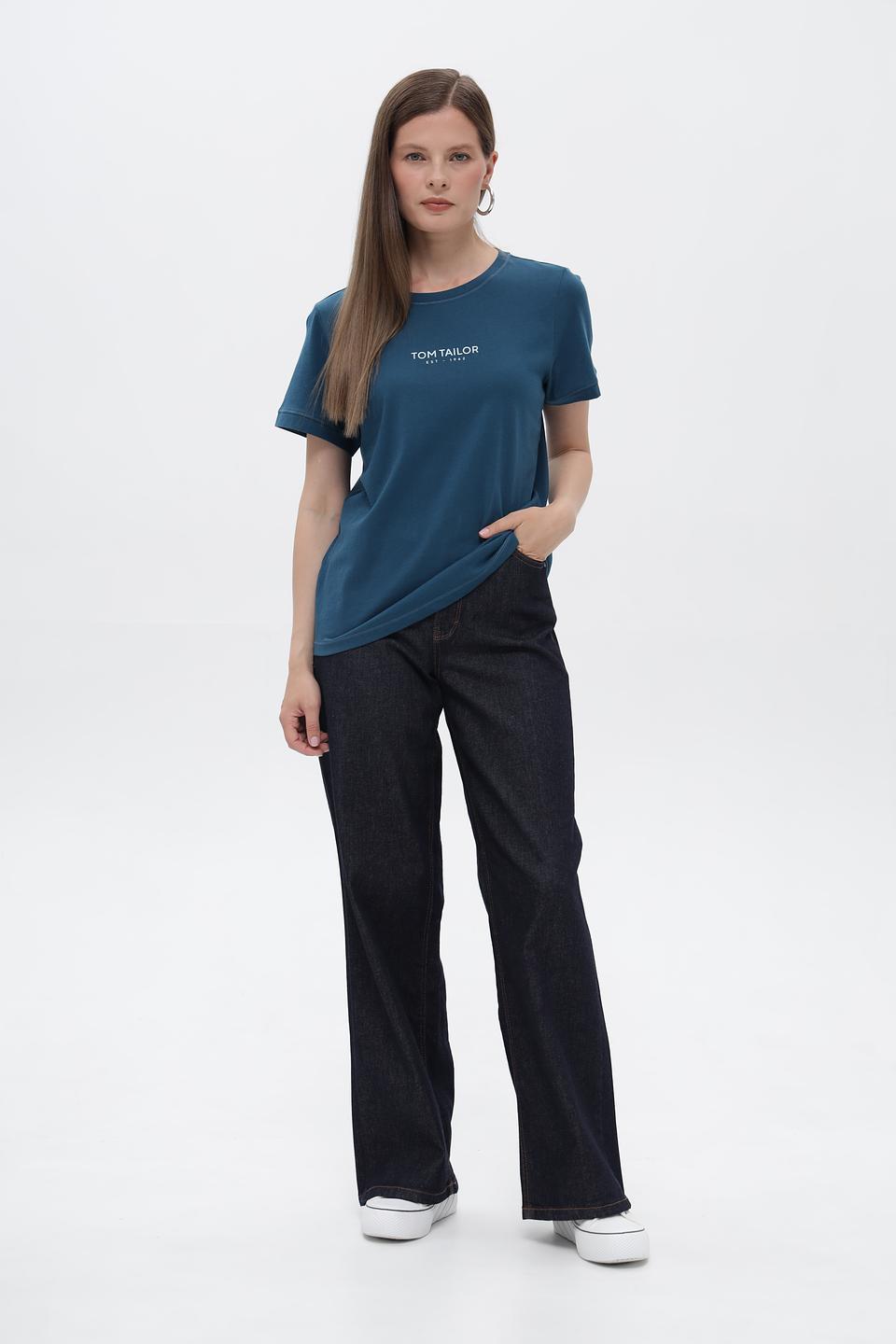 Футболка Tom Tailor бирюзовая
