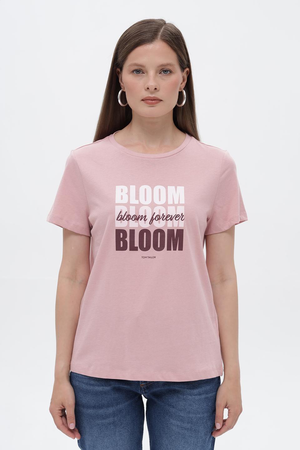Футболка Tom Tailor с принтом Bloom