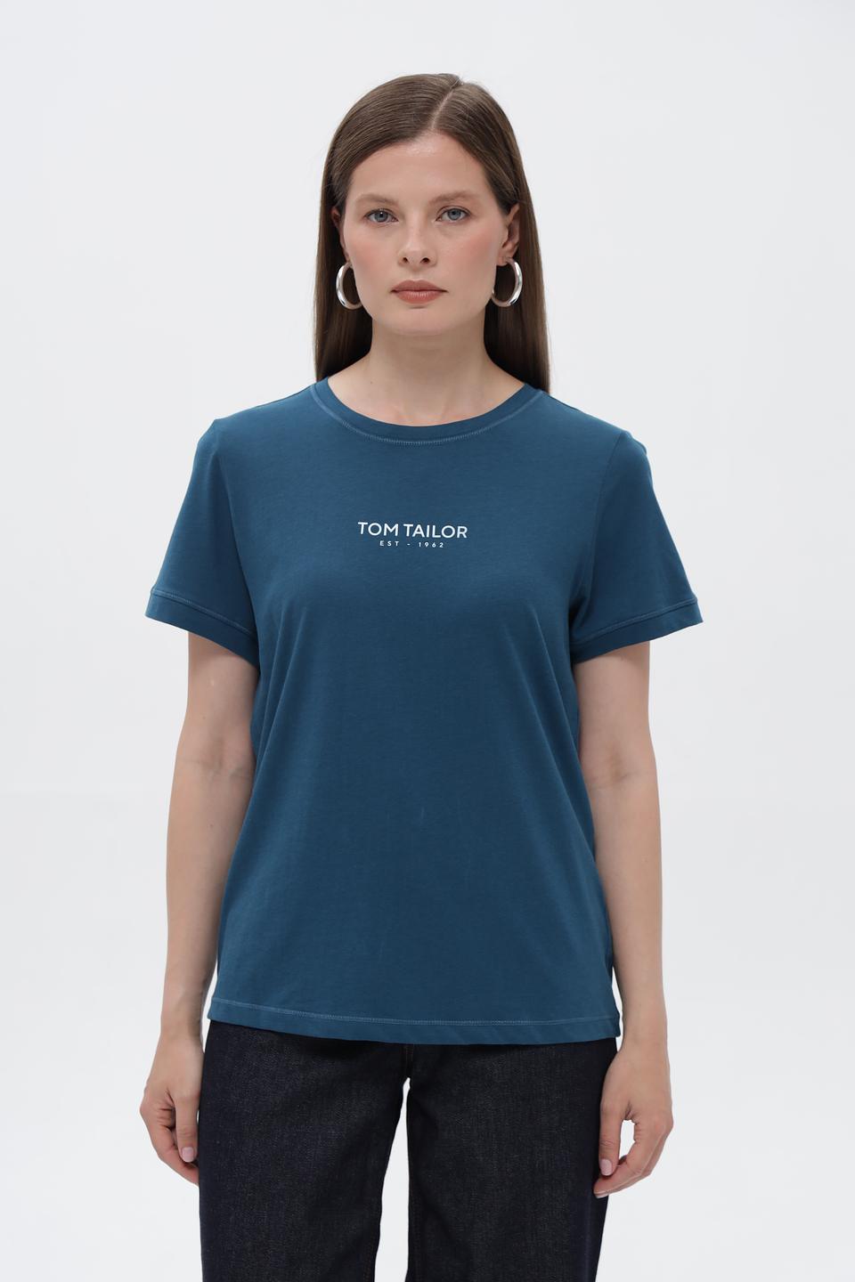 Футболка Tom Tailor бирюзовая